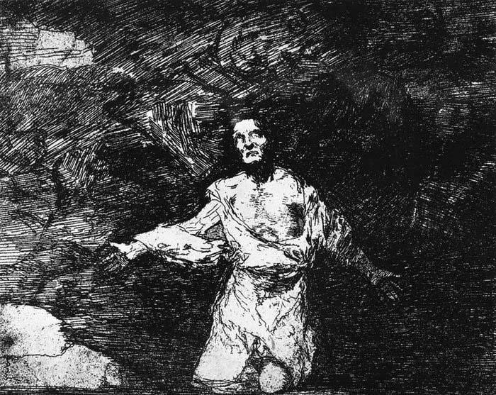 Francisco de goya y Lucientes Mournful Foreboding of What is to Come